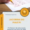 Apostila Professor De Educação Especial Da Sala Do AEE Prefeitura de Jacobina do Piauí PI 2025