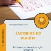 Apostila Professor De Educação Infantil Prefeitura de Jacobina do Piauí PI 2025