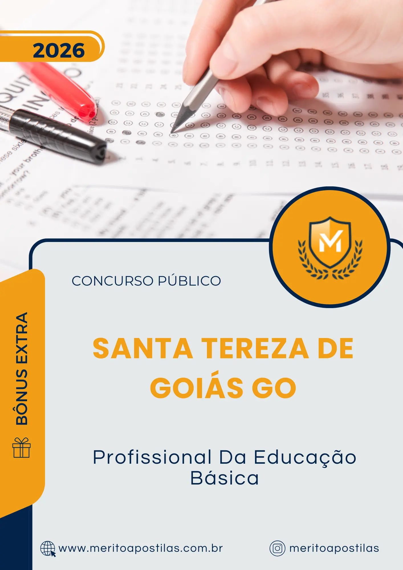 Apostila Profissional Da Educação Básica Prefeitura de Santa Tereza de Goiás GO 2026