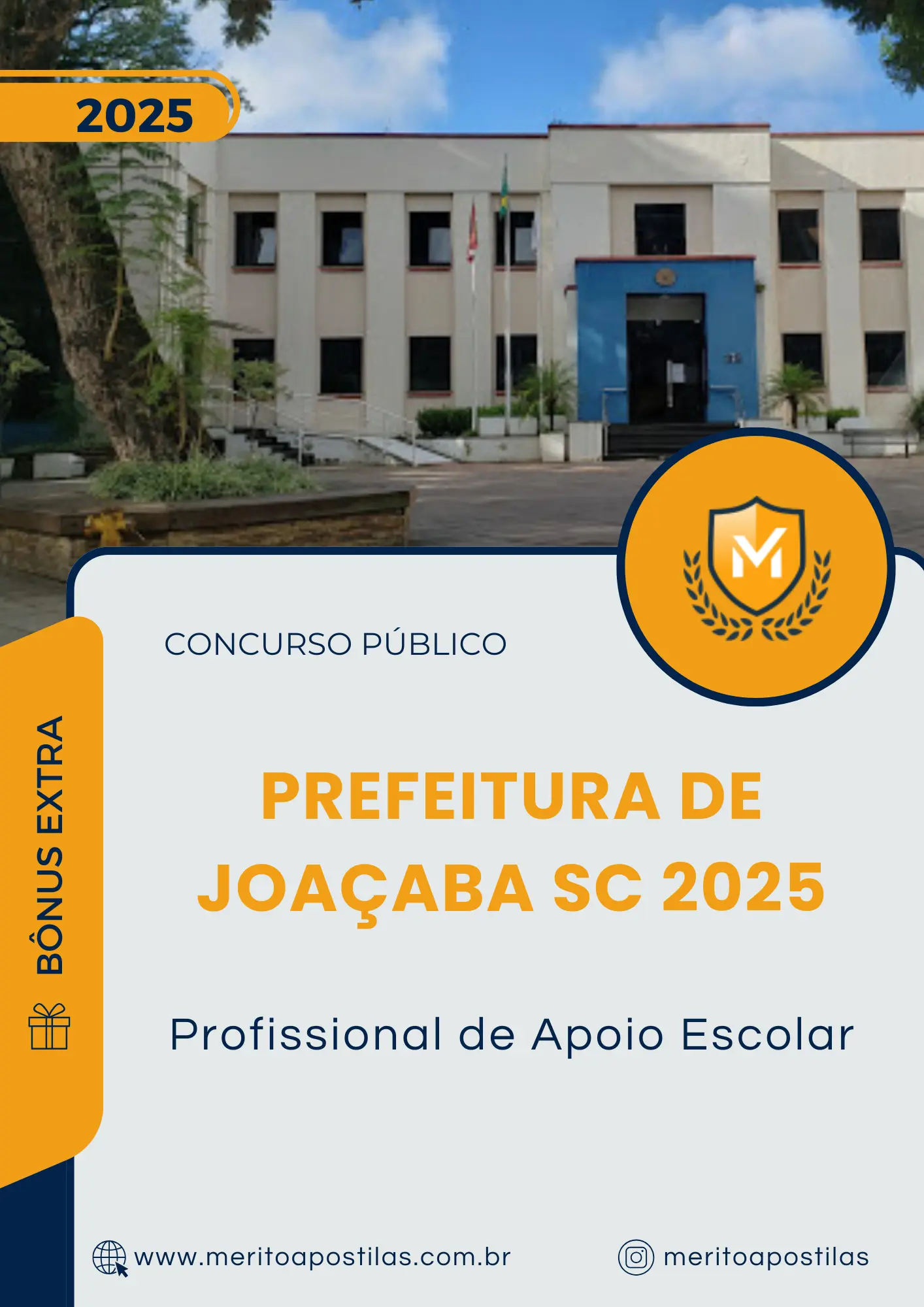 Apostila Profissional de Apoio Escolar Prefeitura de Joaçaba SC 2025