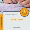 Apostila Psicólogo Prefeitura de Abaeté MG 2026