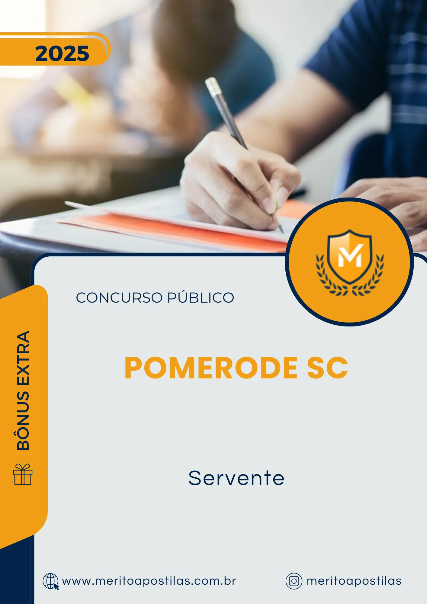 Apostila Servente Prefeitura de Pomerode SC 2025