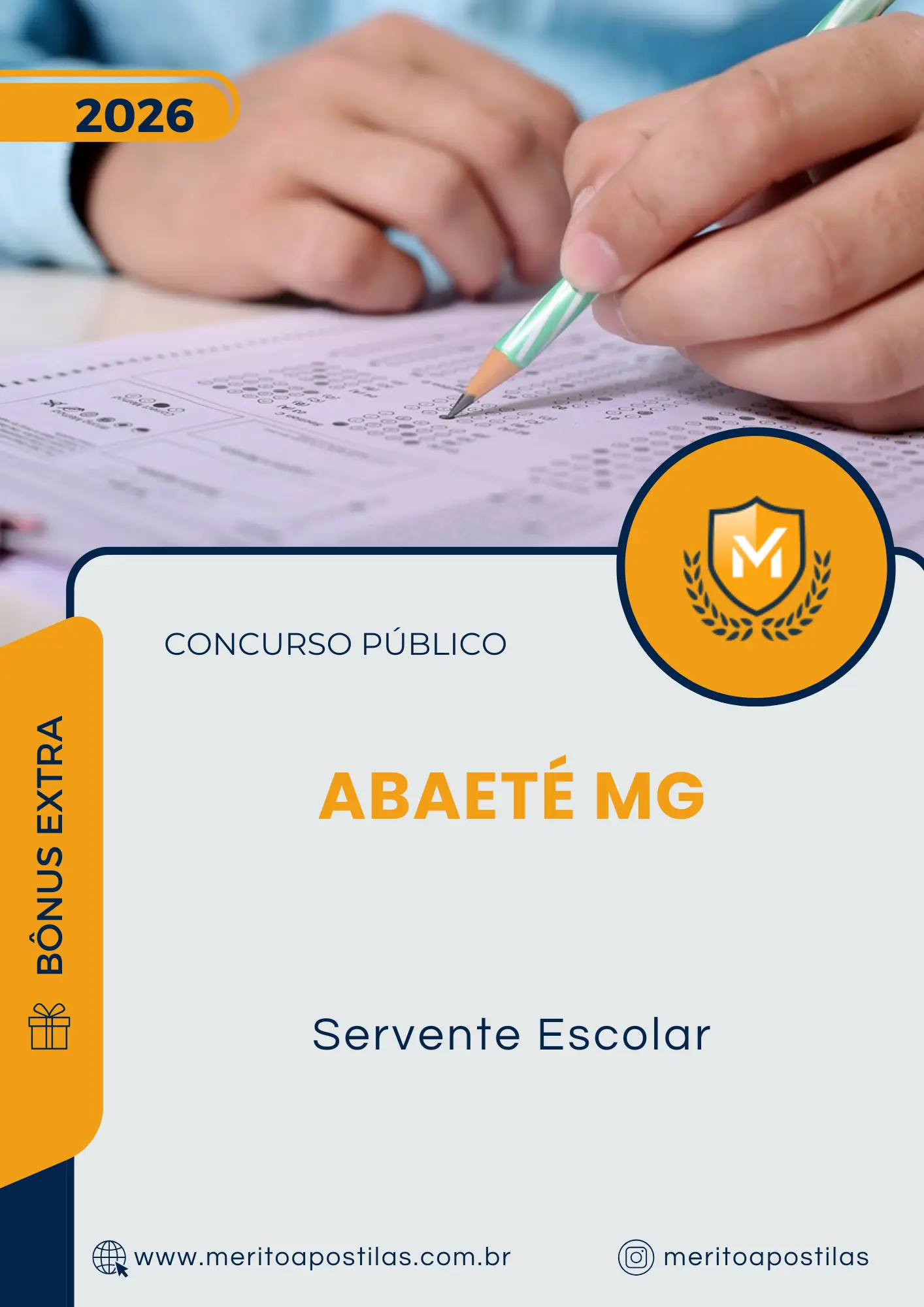 Apostila Servente Escolar Prefeitura de Abaeté MG 2026