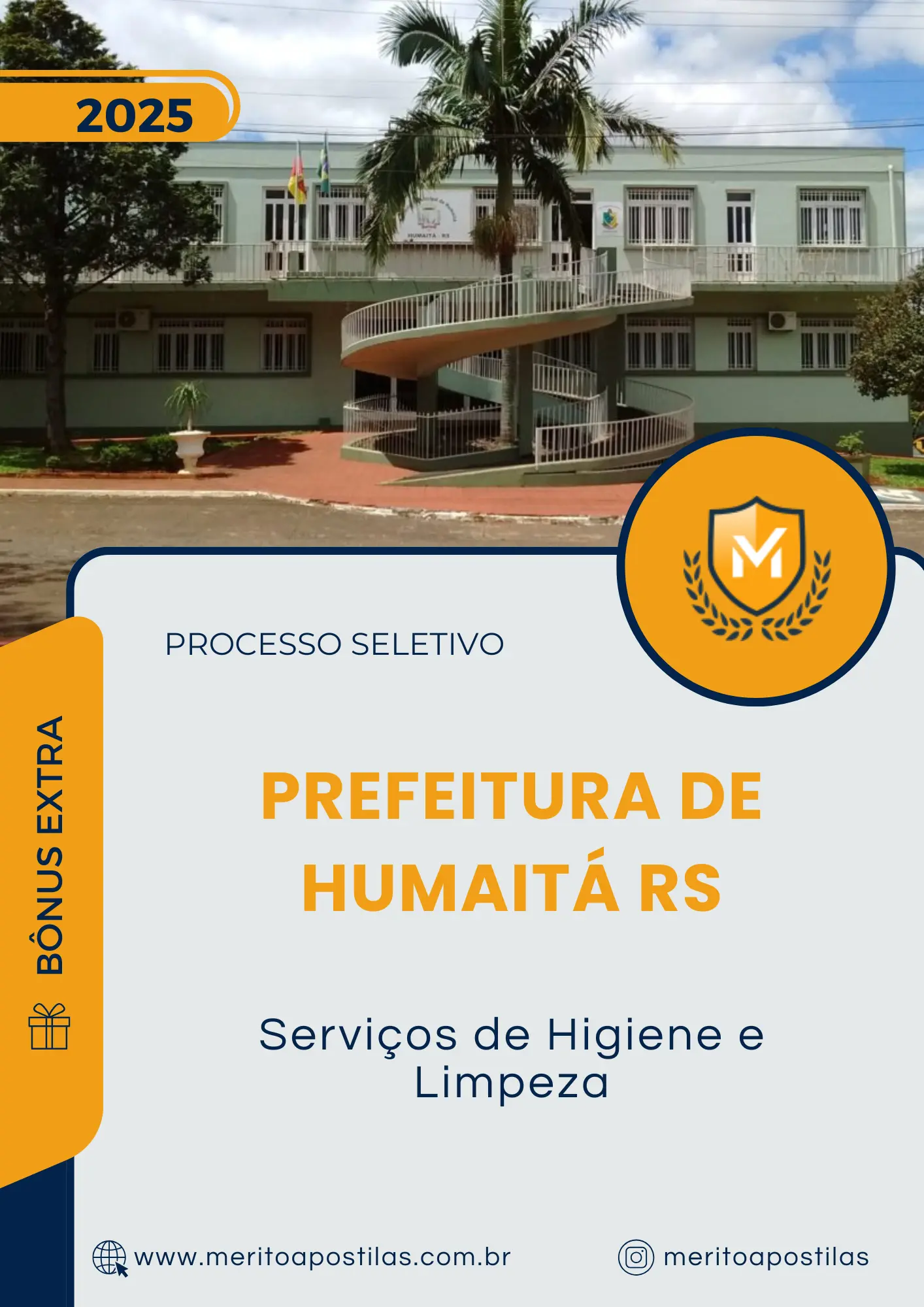 Apostila Serviços de Higiene e Limpeza Prefeitura de Humaitá RS 2025