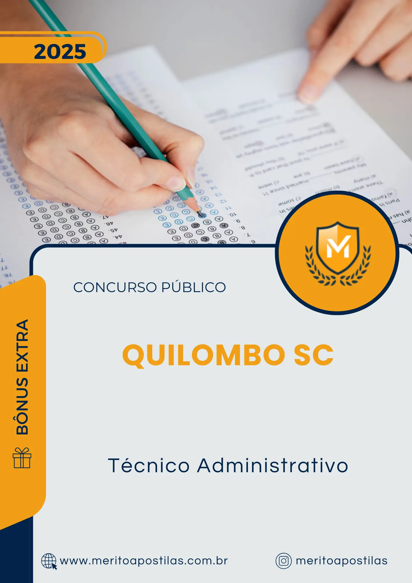 Apostila Técnico Administrativo Prefeitura de Quilombo SC 2025