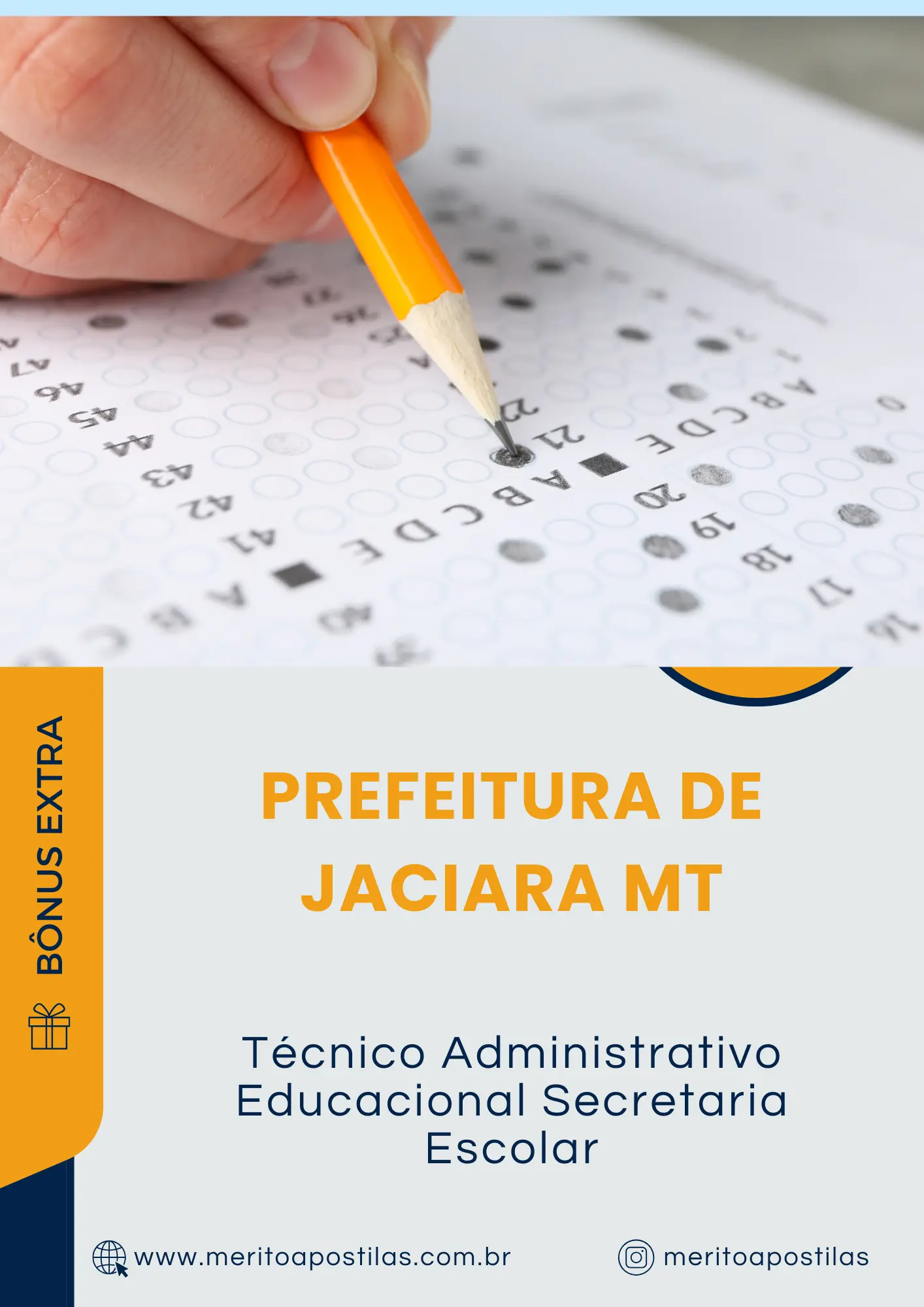 Apostila Técnico Administrativo Educacional Secretaria Escolar Prefeitura de Jaciara MT 2025