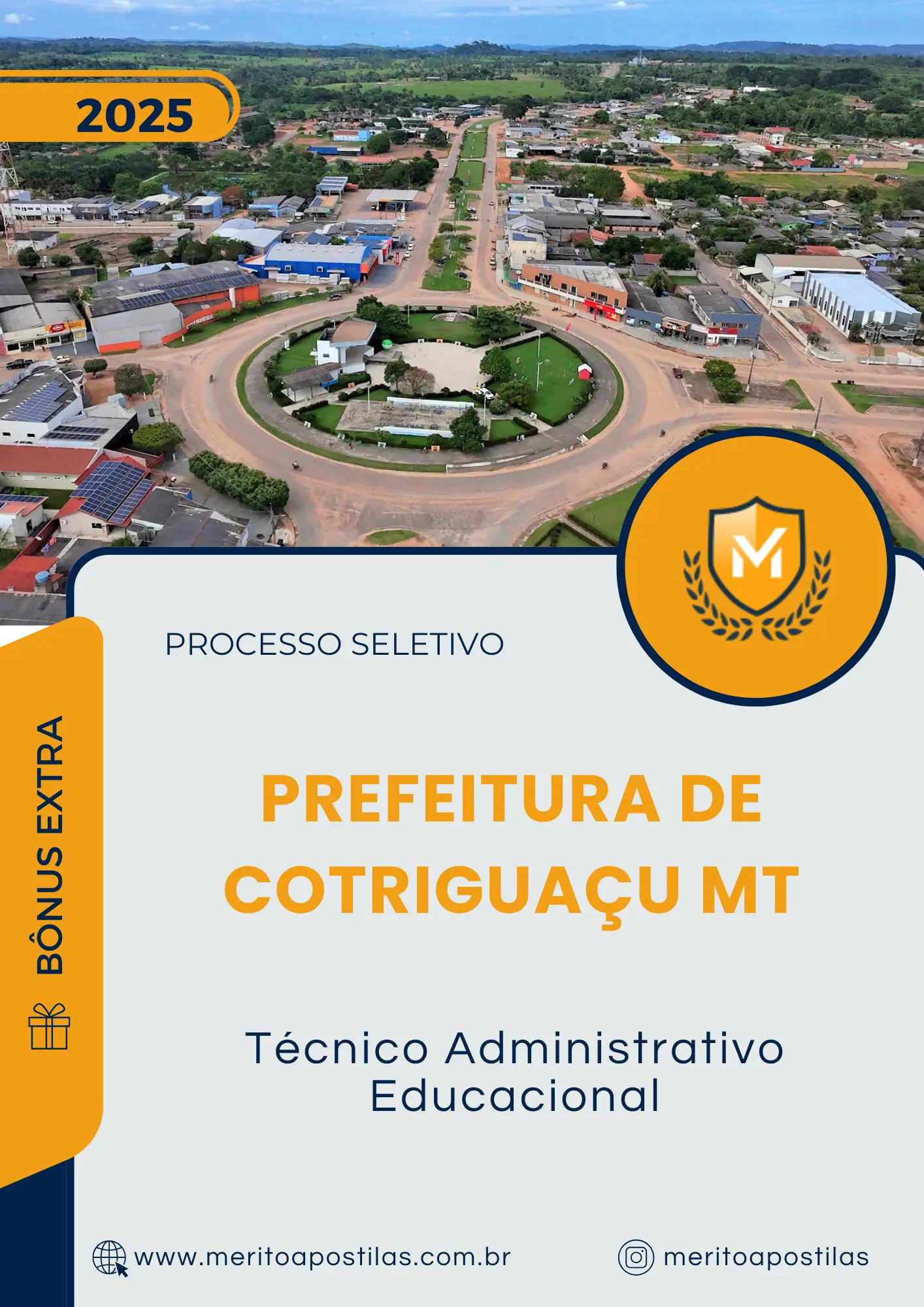 Apostila Técnico Administrativo Educacional Prefeitura de Cotriguaçu MT 2025