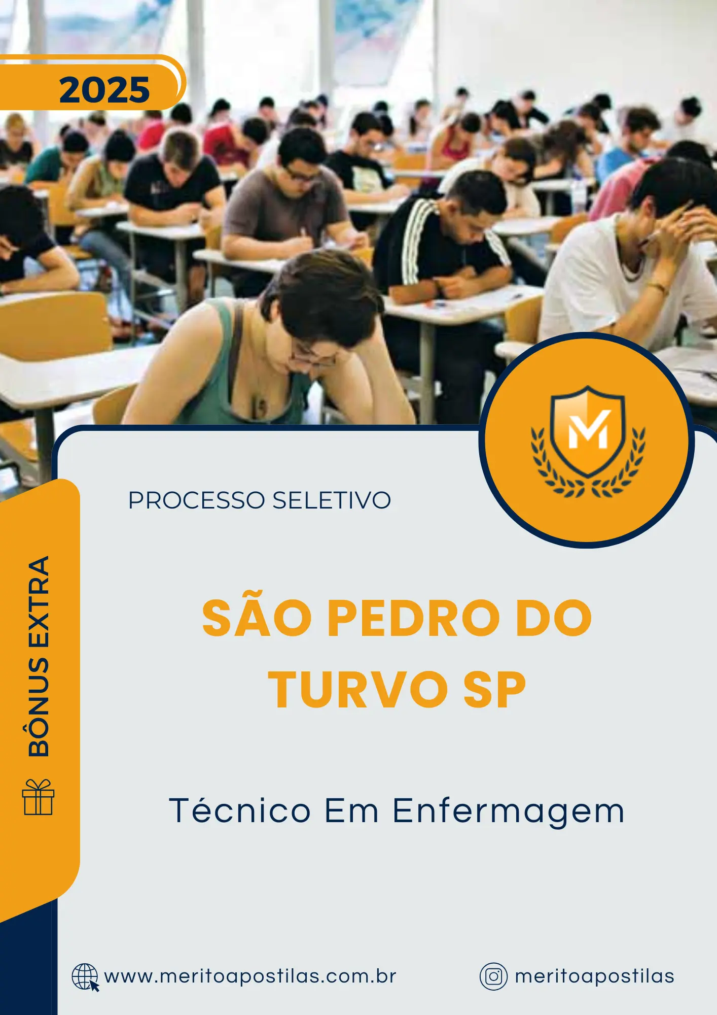 Apostila Técnico Em Enfermagem Prefeitura de São Pedro do Turvo SP 2025