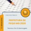 Apostila Técnico Em Enfermagem Prefeitura de Pequi MG 2026