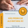 Apostila Técnico de Enfermagem Socorrista do SAMU Prefeitura de São Pedro de Alcântara SC 2025