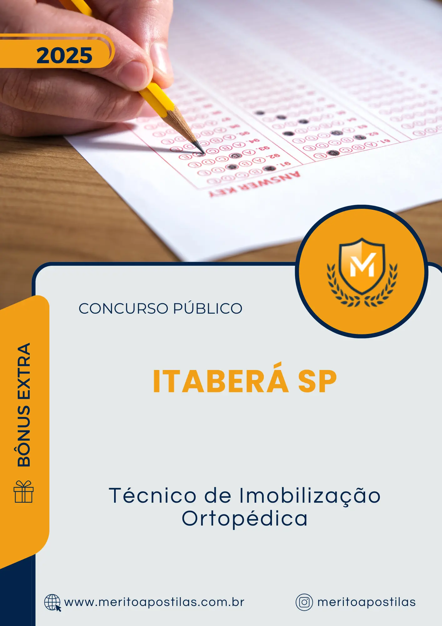 Apostila Técnico de Imobilização Ortopédica Prefeitura de Itaberá SP 2025