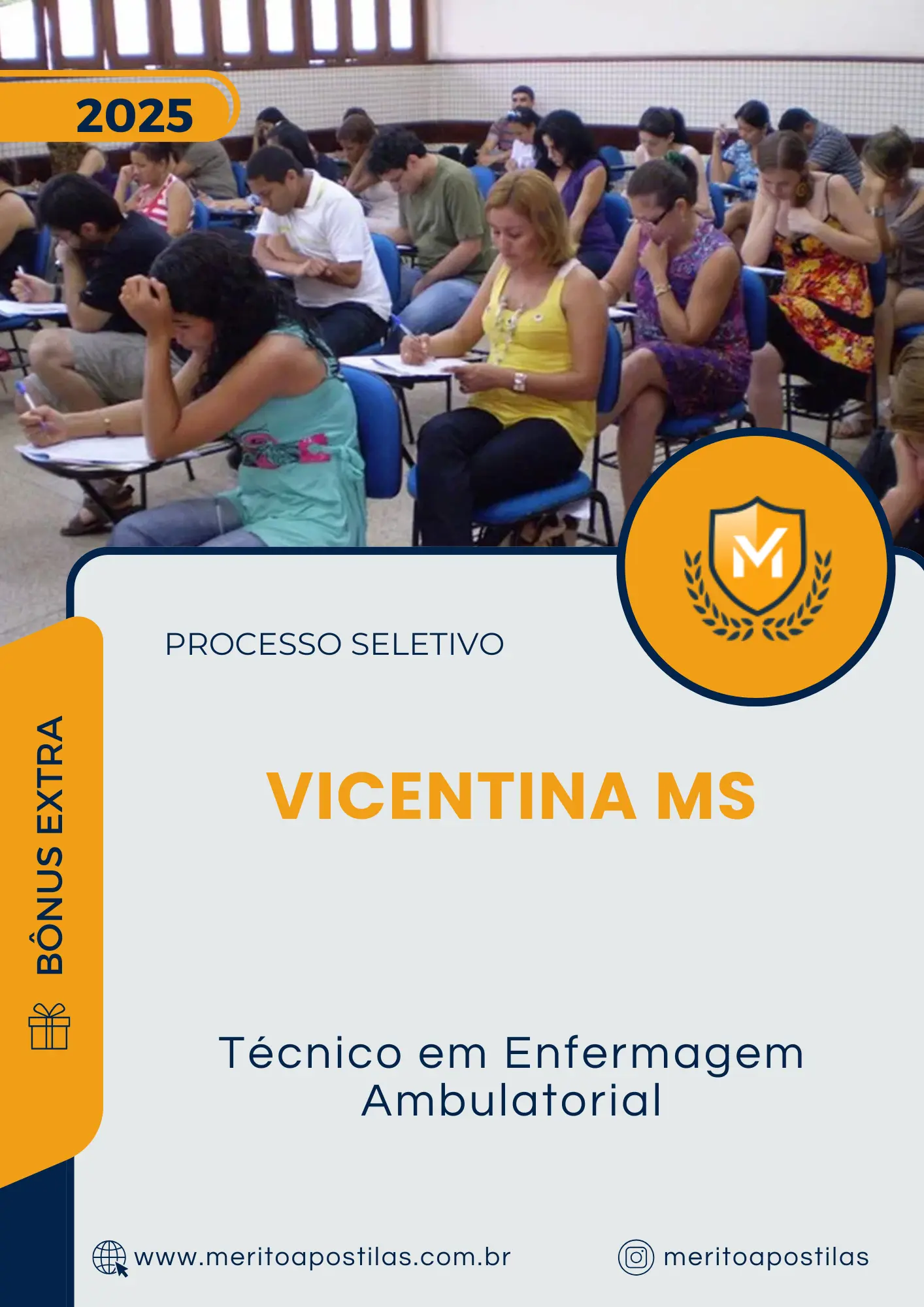 Apostila Técnico em Enfermagem Ambulatorial Prefeitura de Vicentina MS 2025