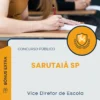 Apostila Vice Diretor de Escola Prefeitura de Sarutaiá SP 2025