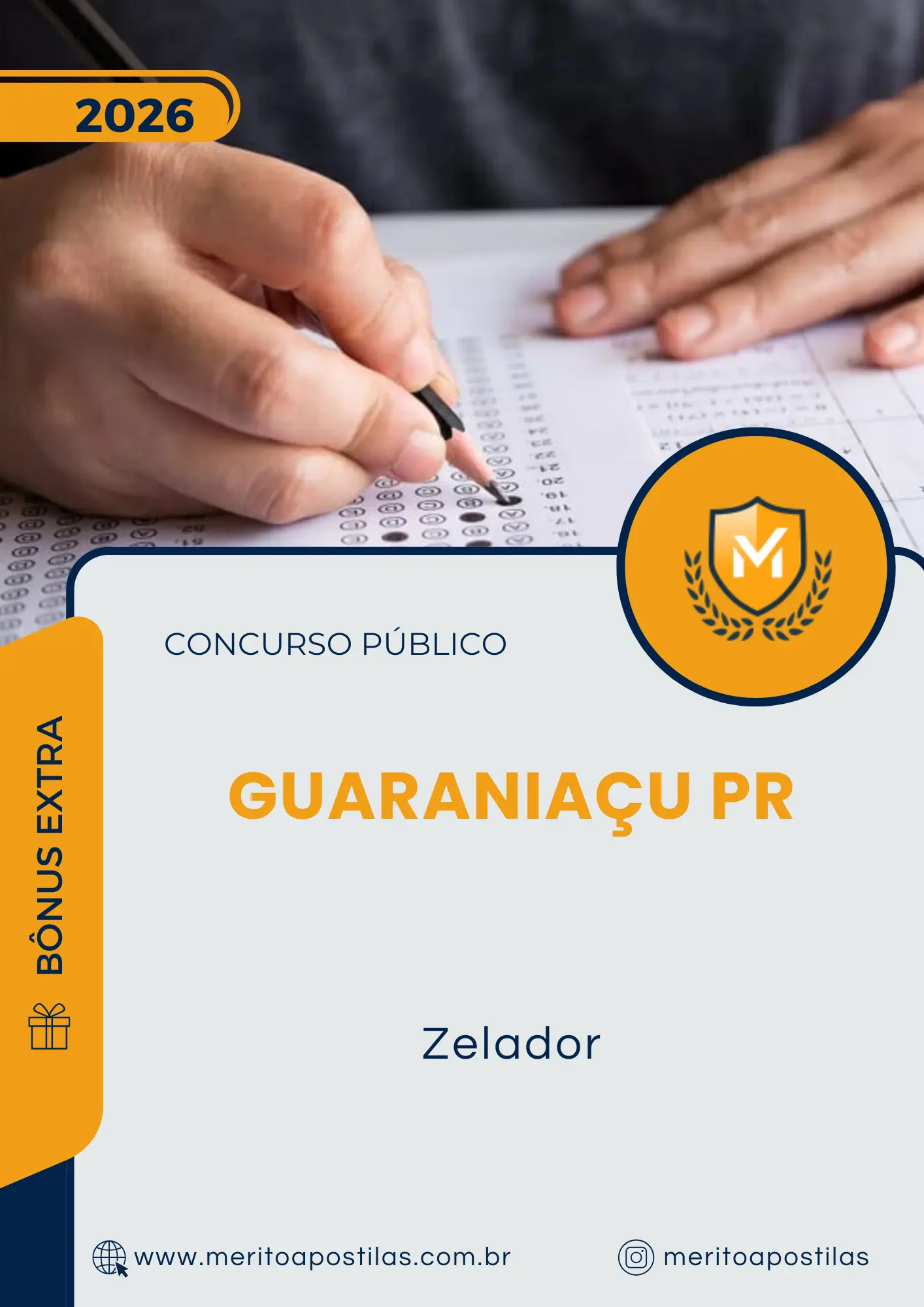 Apostila Zelador Prefeitura de Guaraniaçu PR 2026