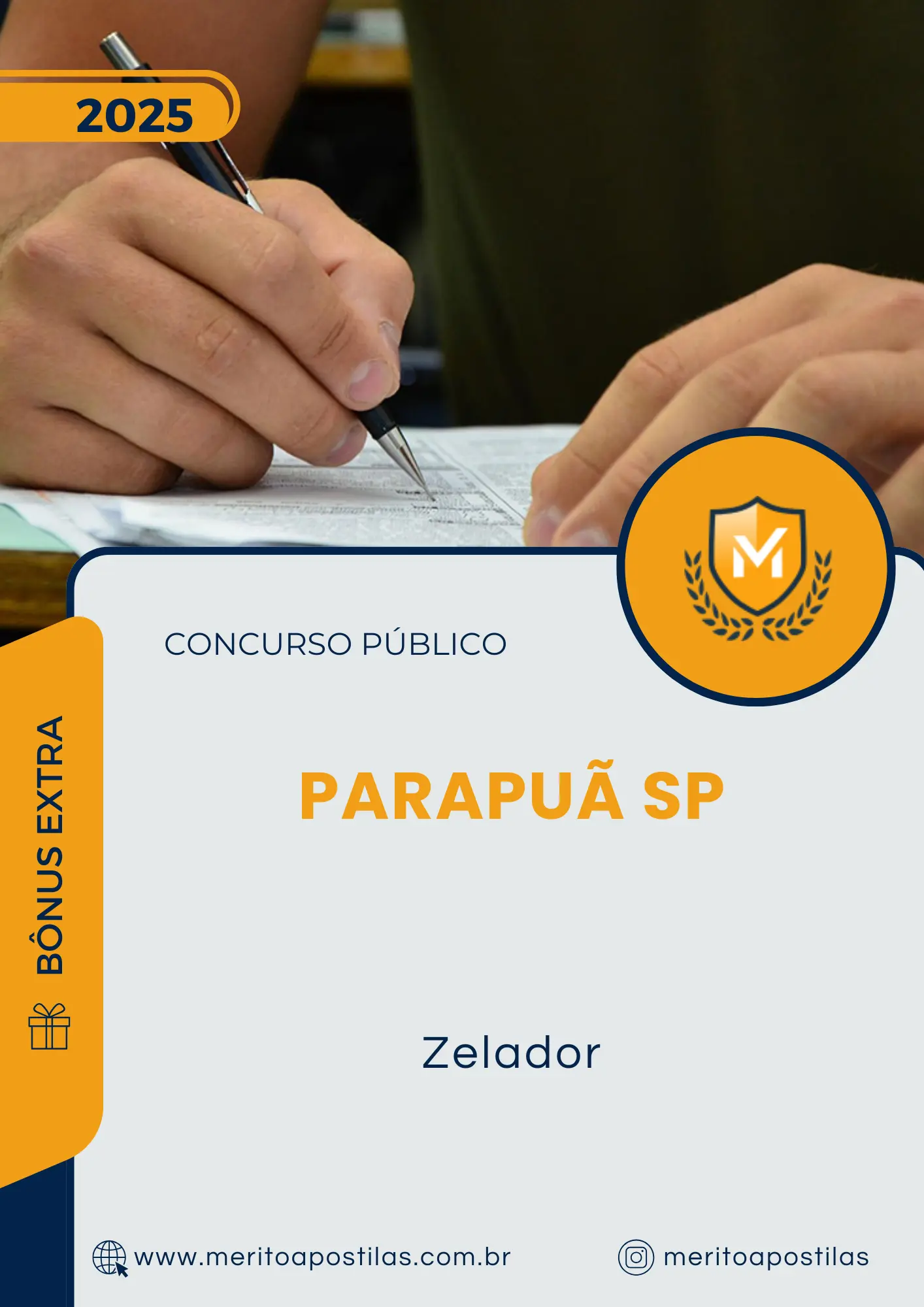 Apostila Zelador Prefeitura de Parapuã SP 2025