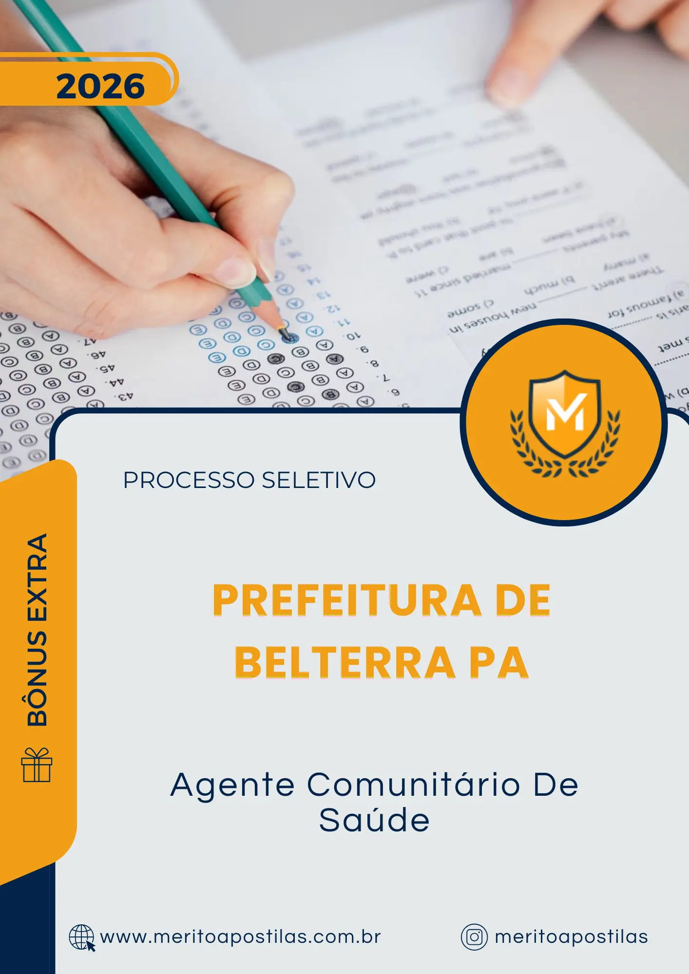 Apostila Agente Comunitário De Saúde Prefeitura de Belterra PA 2026