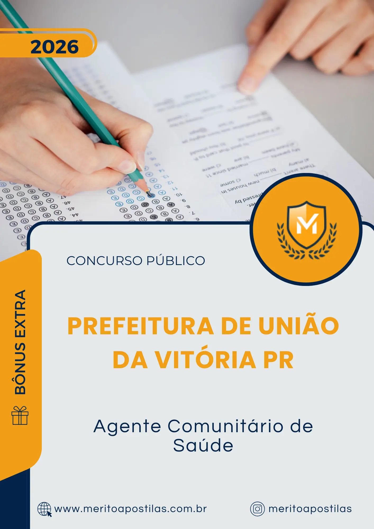 Apostila Agente Comunitário de Saúde Prefeitura de União da Vitória PR 2026