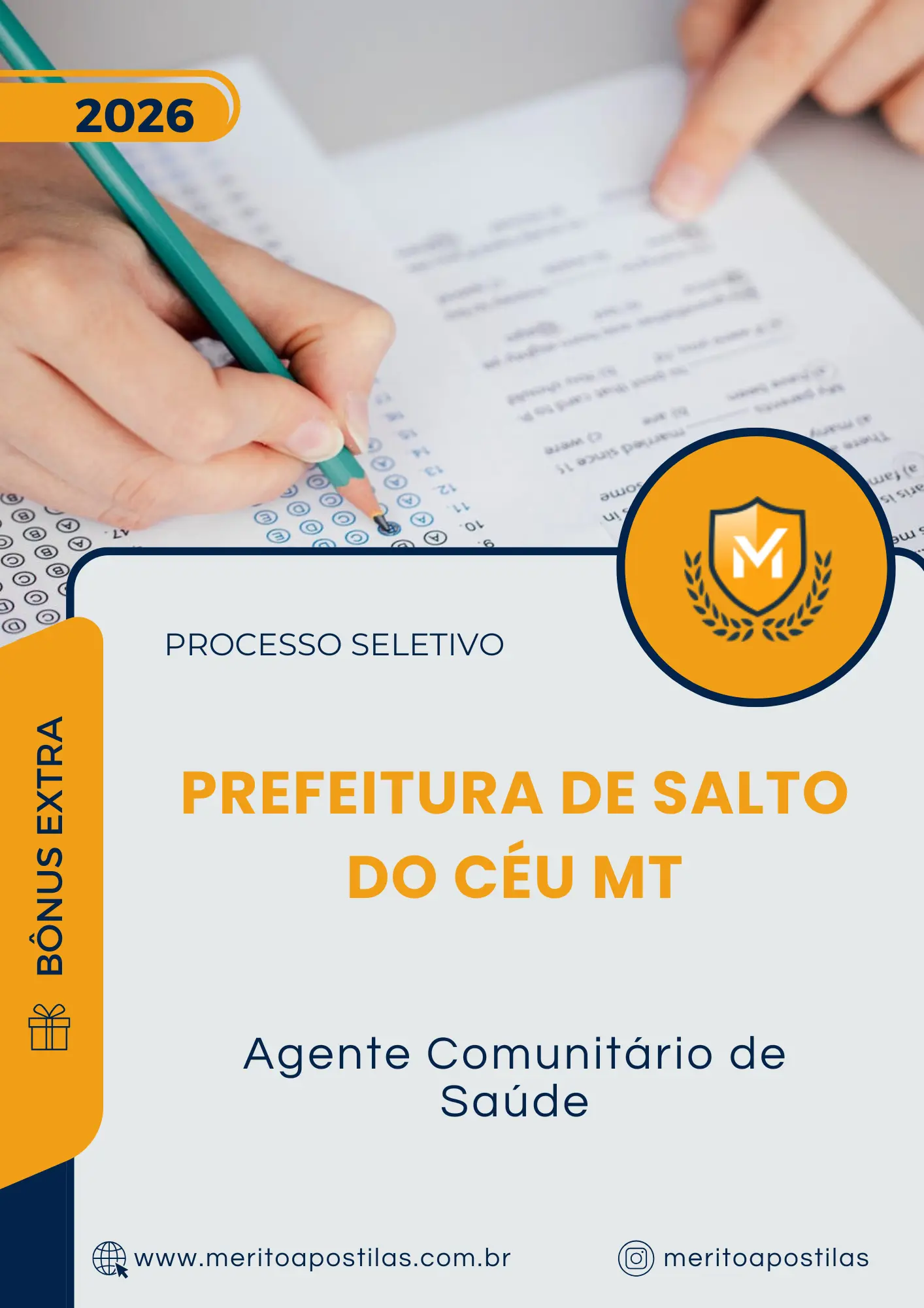 Apostila Agente Comunitário de Saúde Prefeitura de Salto do Céu MT 2025