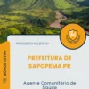 Apostila Agente Comunitário de Saúde Prefeitura de Sapopema PR 2026