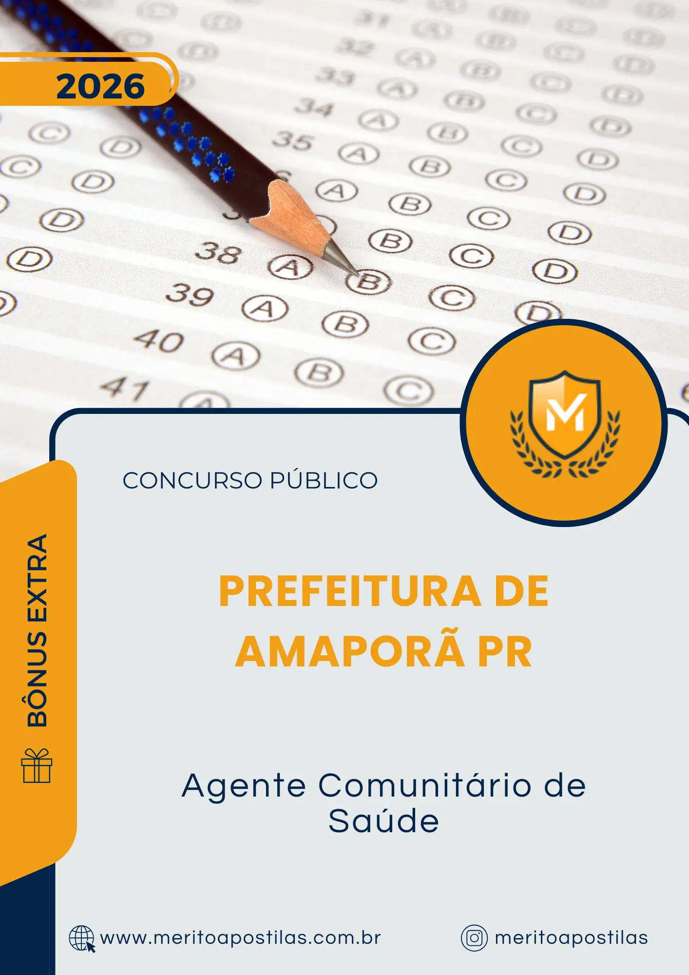 Apostila Agente Comunitário de Saúde Prefeitura de Amaporã PR 2026