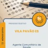 Apostila Agente Comunitário de Saúde Prefeitura de Vila Pavão ES 2026