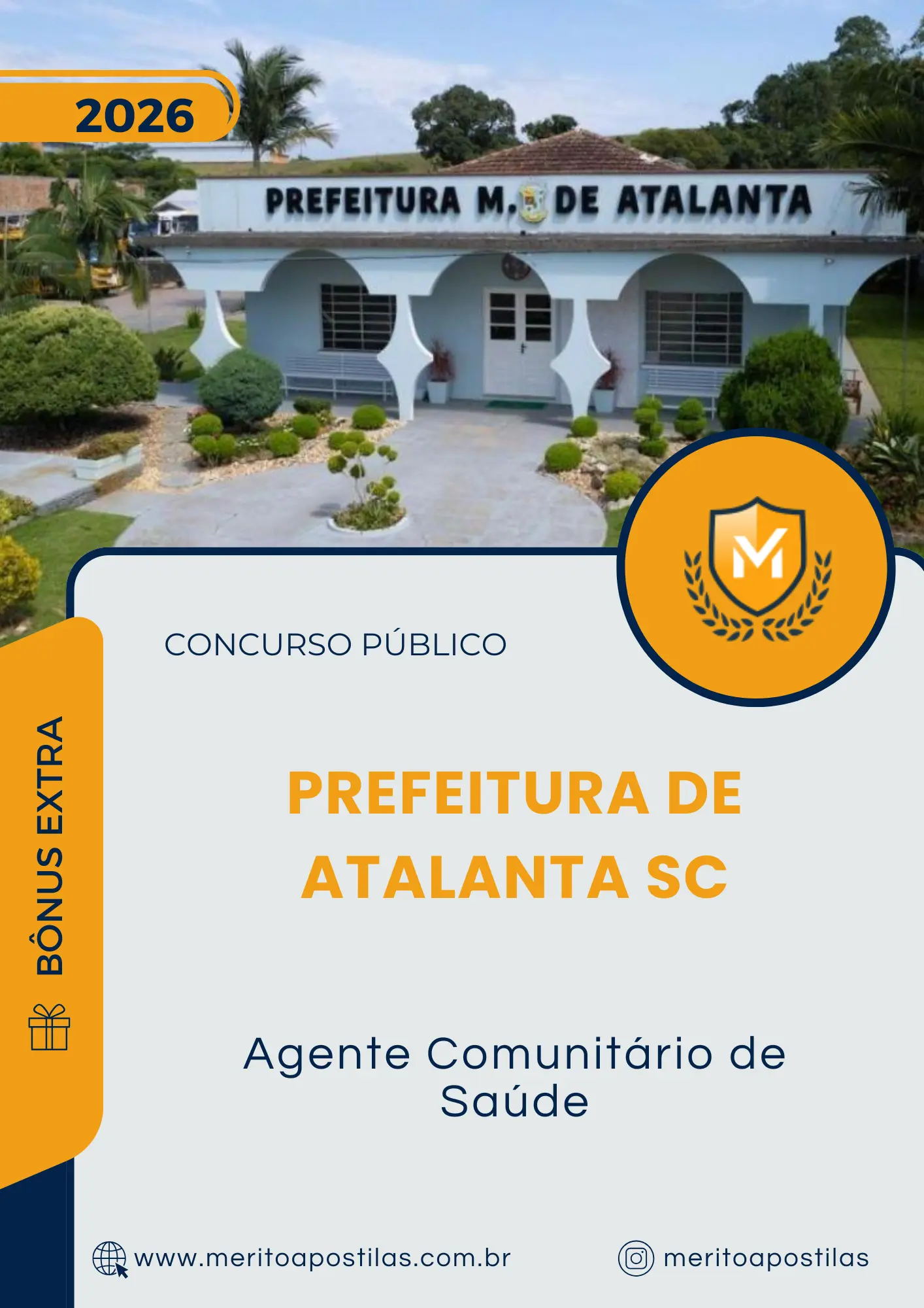 Apostila Agente Comunitário de Saúde Prefeitura de Atalanta SC 2026
