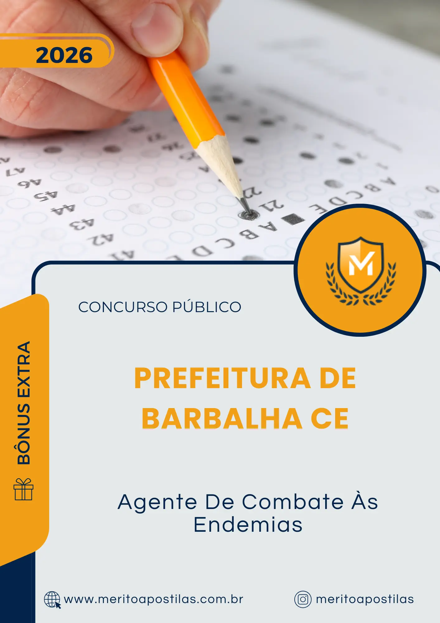 Apostila Agente De Combate Às Endemias Prefeitura de Barbalha CE 2026
