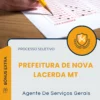 Apostila Agente De Serviços Gerais Prefeitura de Nova Lacerda MT 2026
