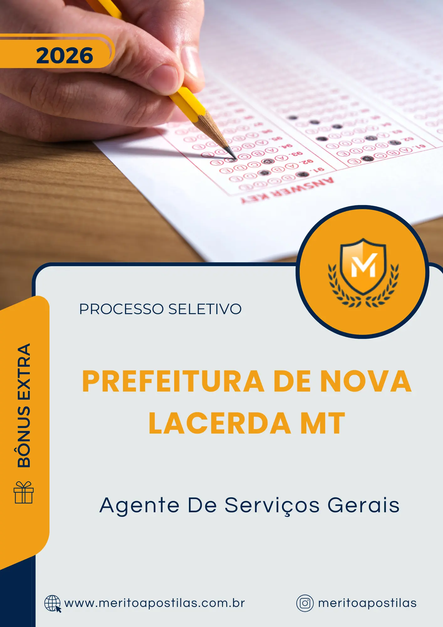Apostila Agente De Serviços Gerais Prefeitura de Nova Lacerda MT 2026