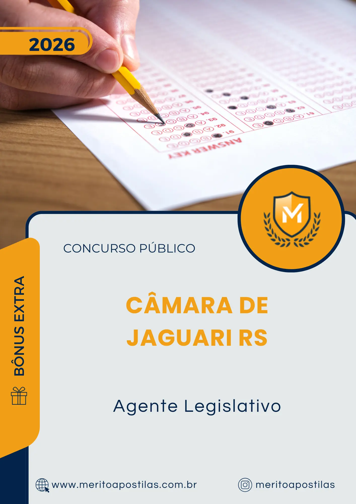 Apostila Agente Legislativo Câmara de Jaguari RS 2026