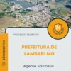 Apostila Agente Sanitário Prefeitura de Lambari MG 2026