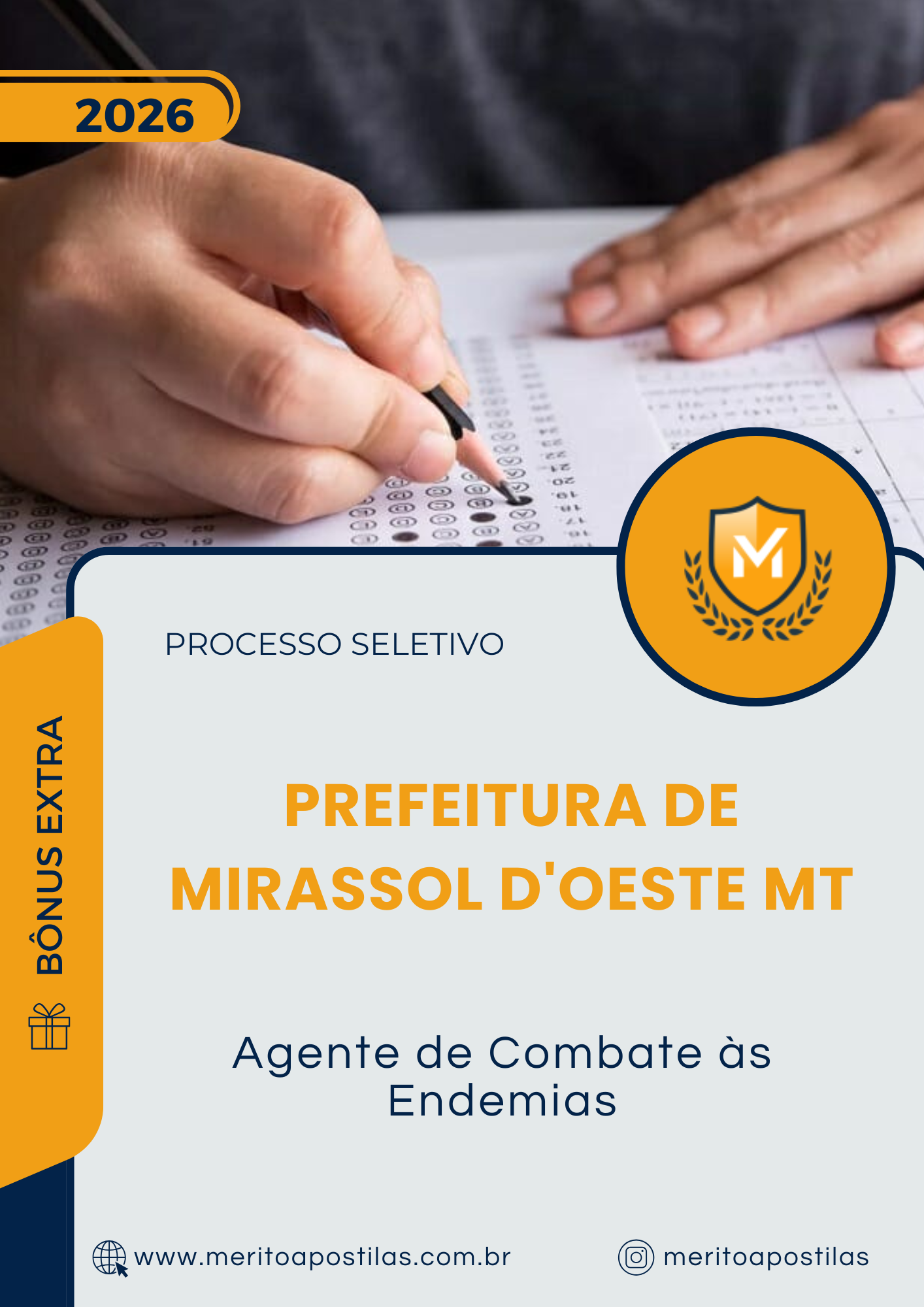 Apostila Agente de Combate às Endemias Prefeitura de Mirassol D'Oeste MT 2026