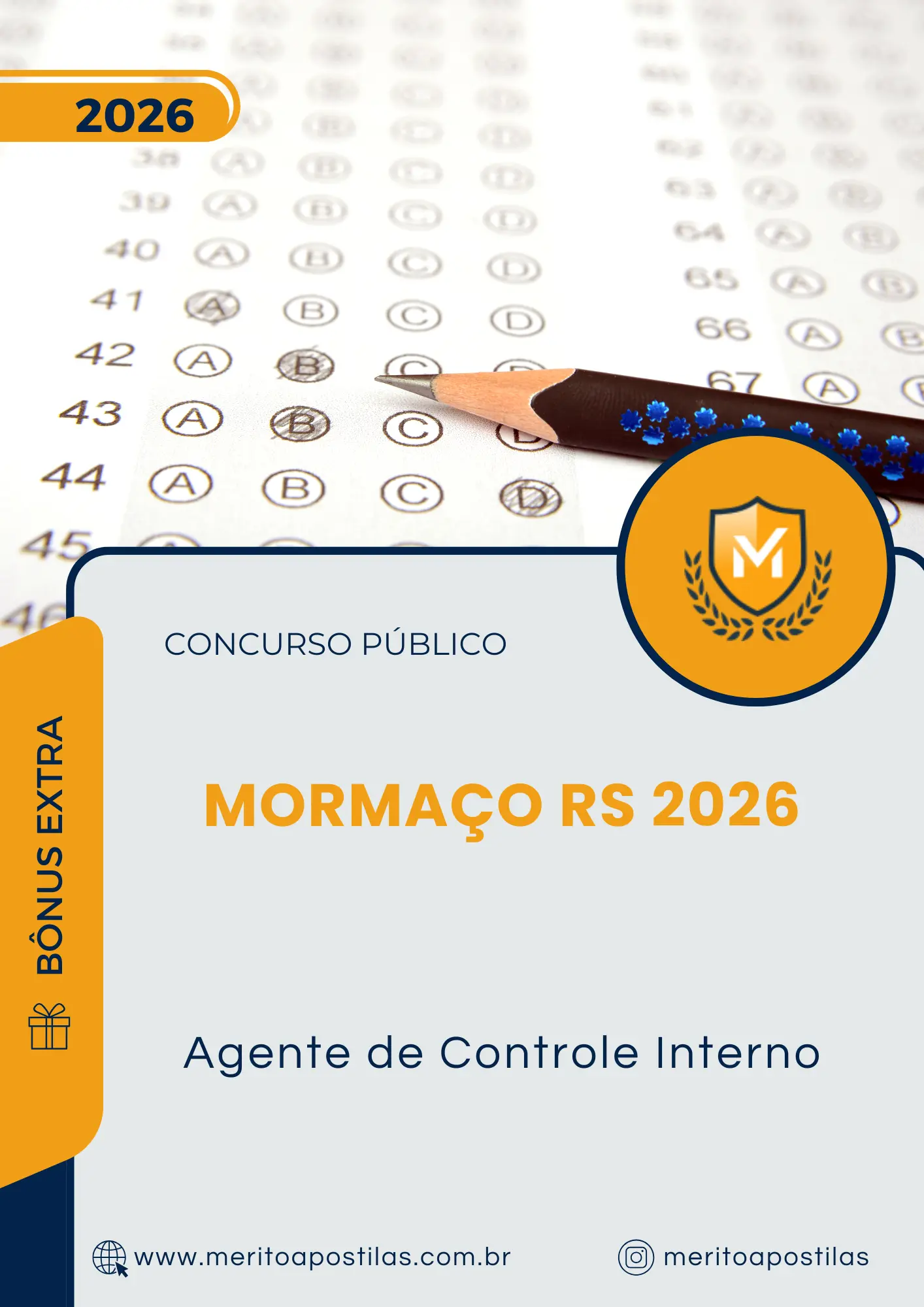 Apostila Agente de Controle Interno Prefeitura de Mormaço RS 2026
