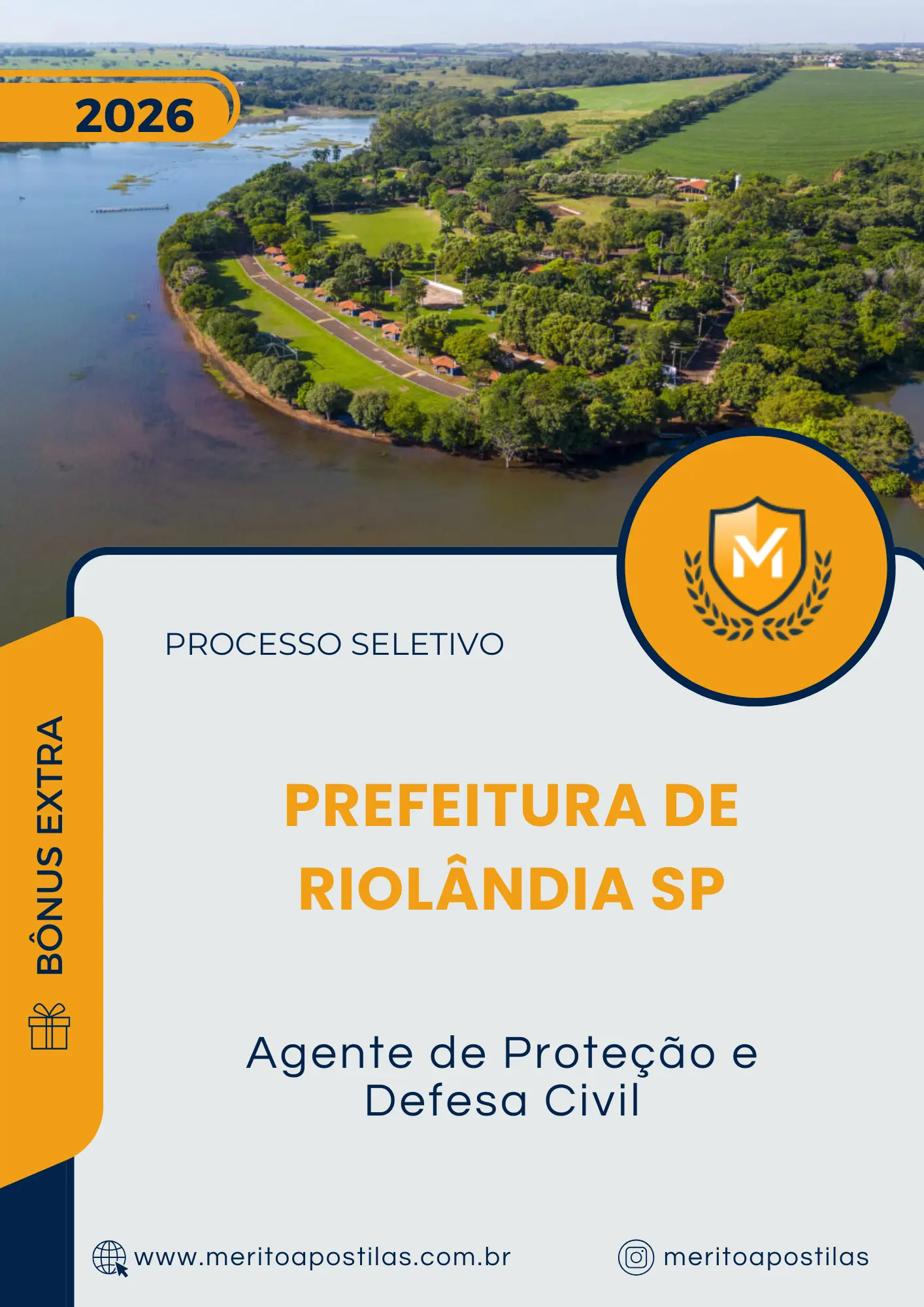Apostila Agente de Proteção e Defesa Civil Prefeitura de Riolândia SP 2026