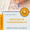 Apostila Agente de Serviços Gerais Prefeitura de Congonhinhas PR 2026