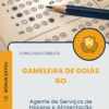 Apostila Agente de Serviços de Higiene e Alimentação Prefeitura de Gameleira de Goiás GO 2026