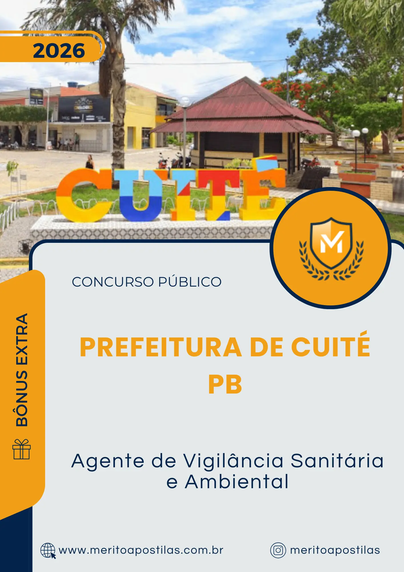 Apostila Agente de Vigilância Sanitária e Ambiental Prefeitura de Cuité PB 2026