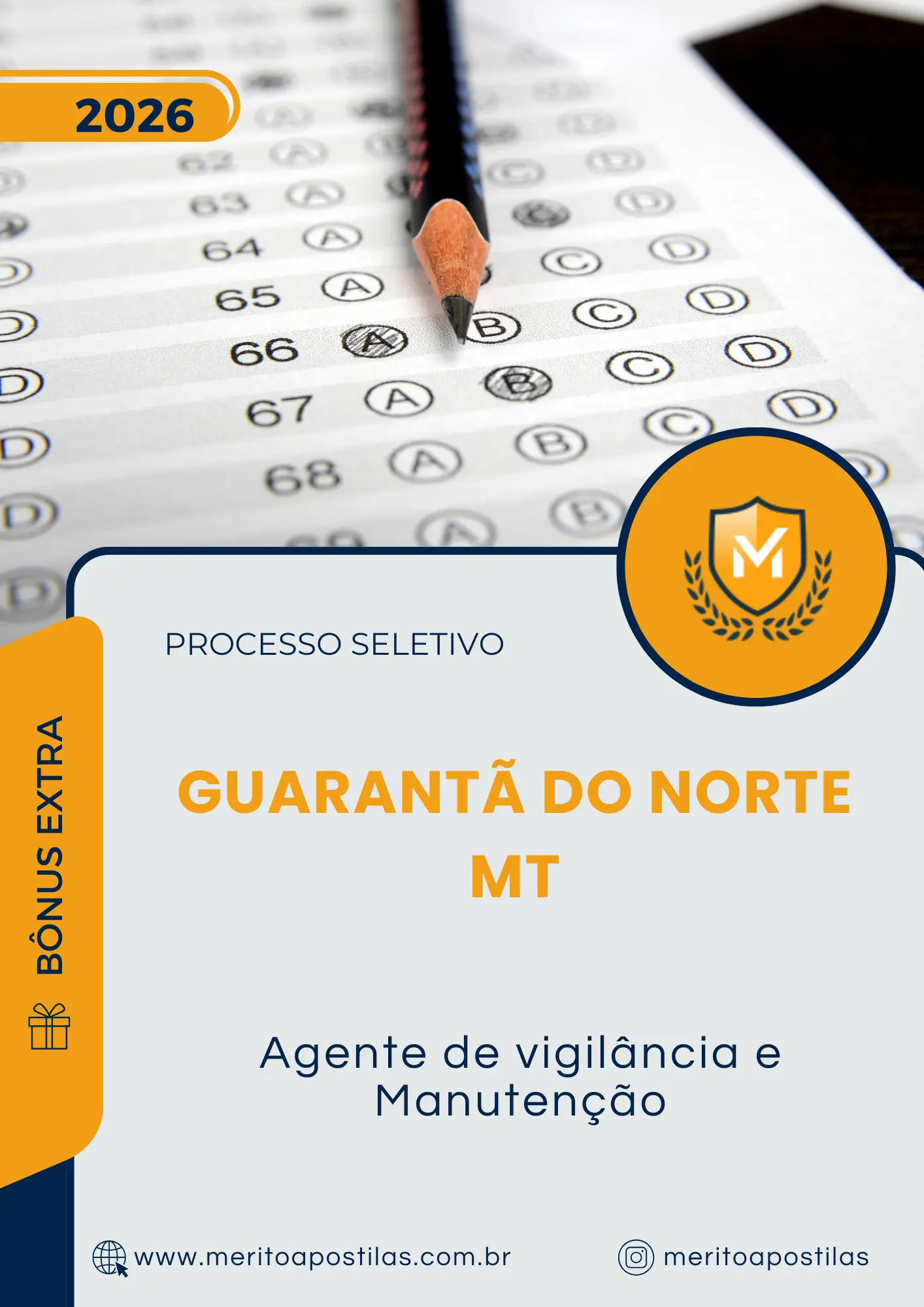 Apostila Agente de vigilância e Manutenção Prefeitura de Guarantã do Norte MT 2026