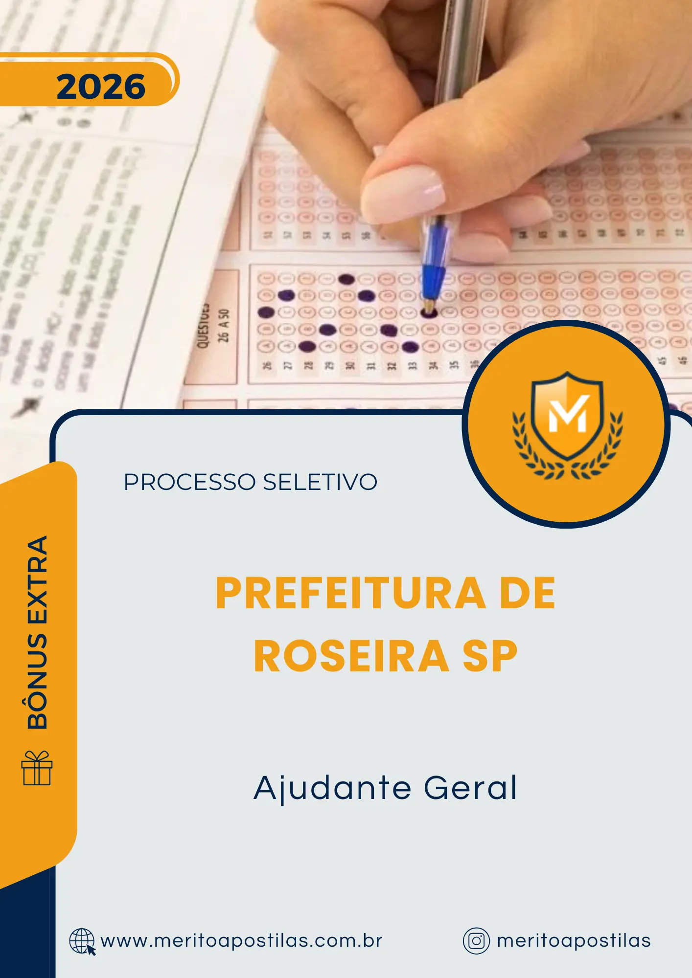 Apostila Ajudante Geral Prefeitura de Roseira SP 2026