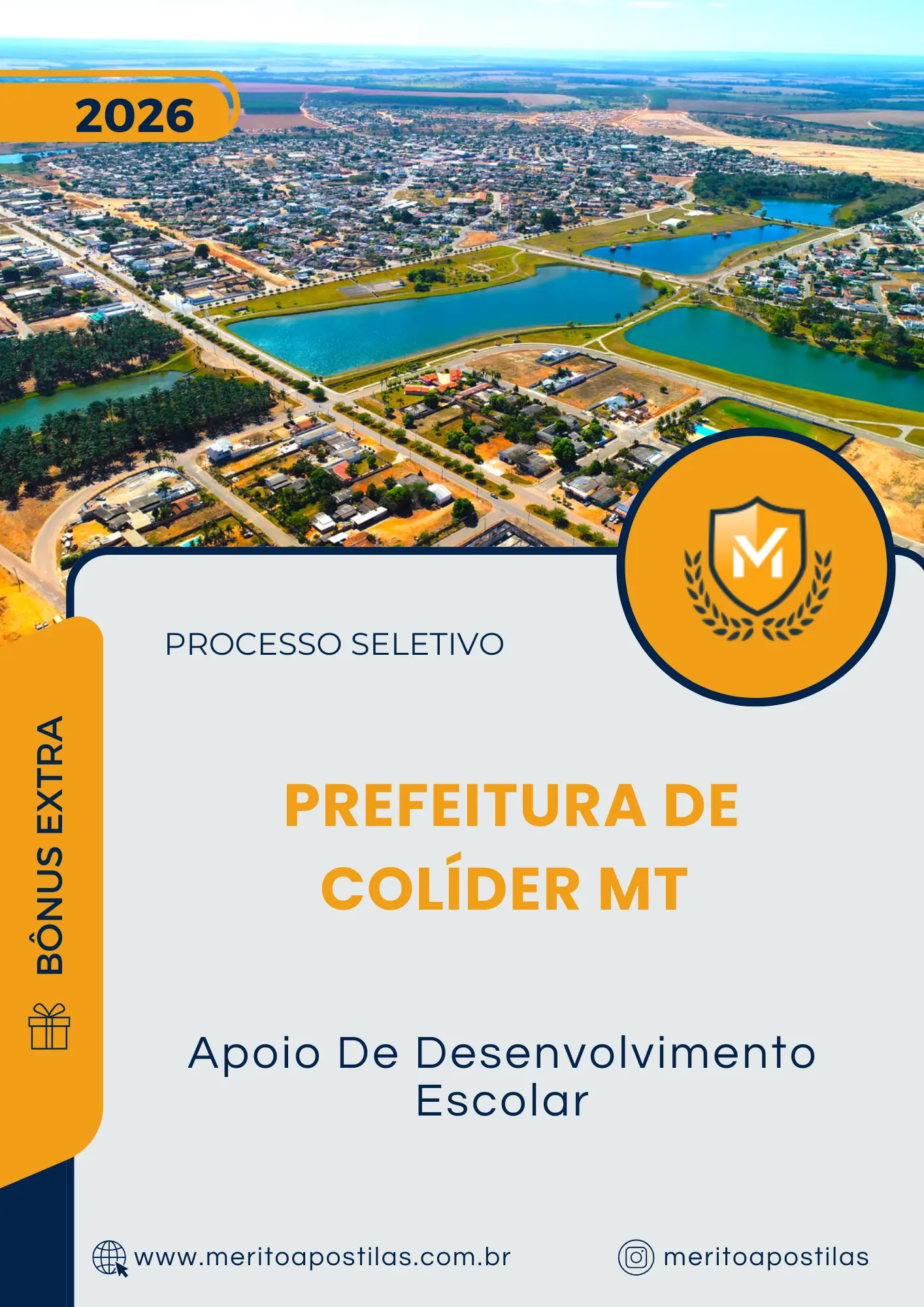 Apostila Apoio De Desenvolvimento Escolar Prefeitura de Colíder MT 2026