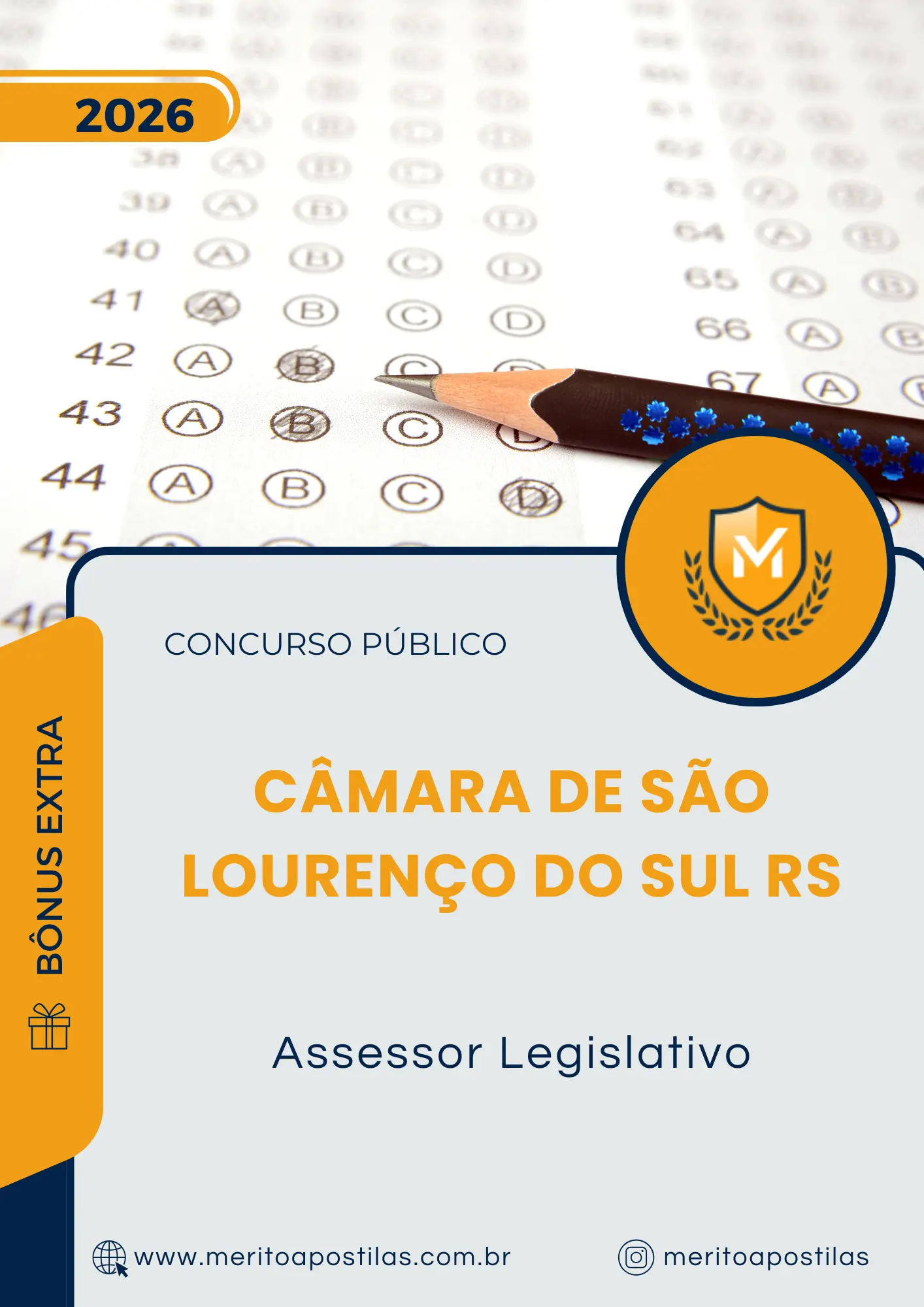 Apostila Assessor Legislativo Câmara de São Lourenço do Sul RS 2026