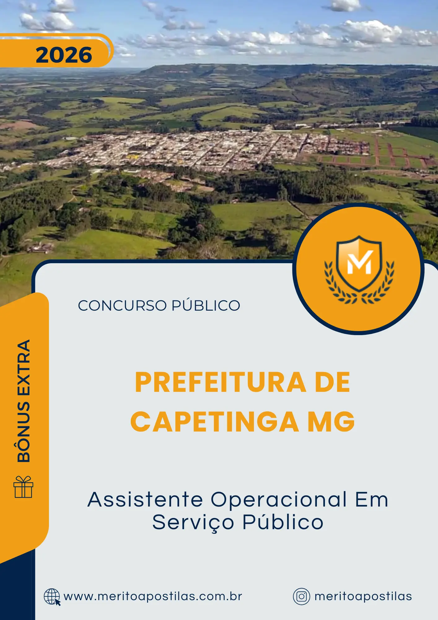 Apostila Assistente Operacional Em Serviço Público Prefeitura de Capetinga MG 2026