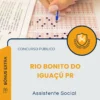 Apostila Assistente Social Prefeitura de Rio Bonito do Iguaçú PR 2026