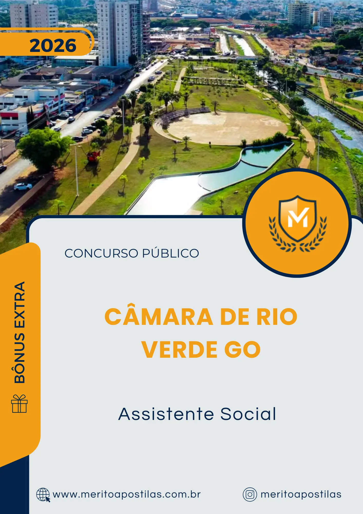 Apostila Assistente Social Câmara de Rio Verde GO 2026
