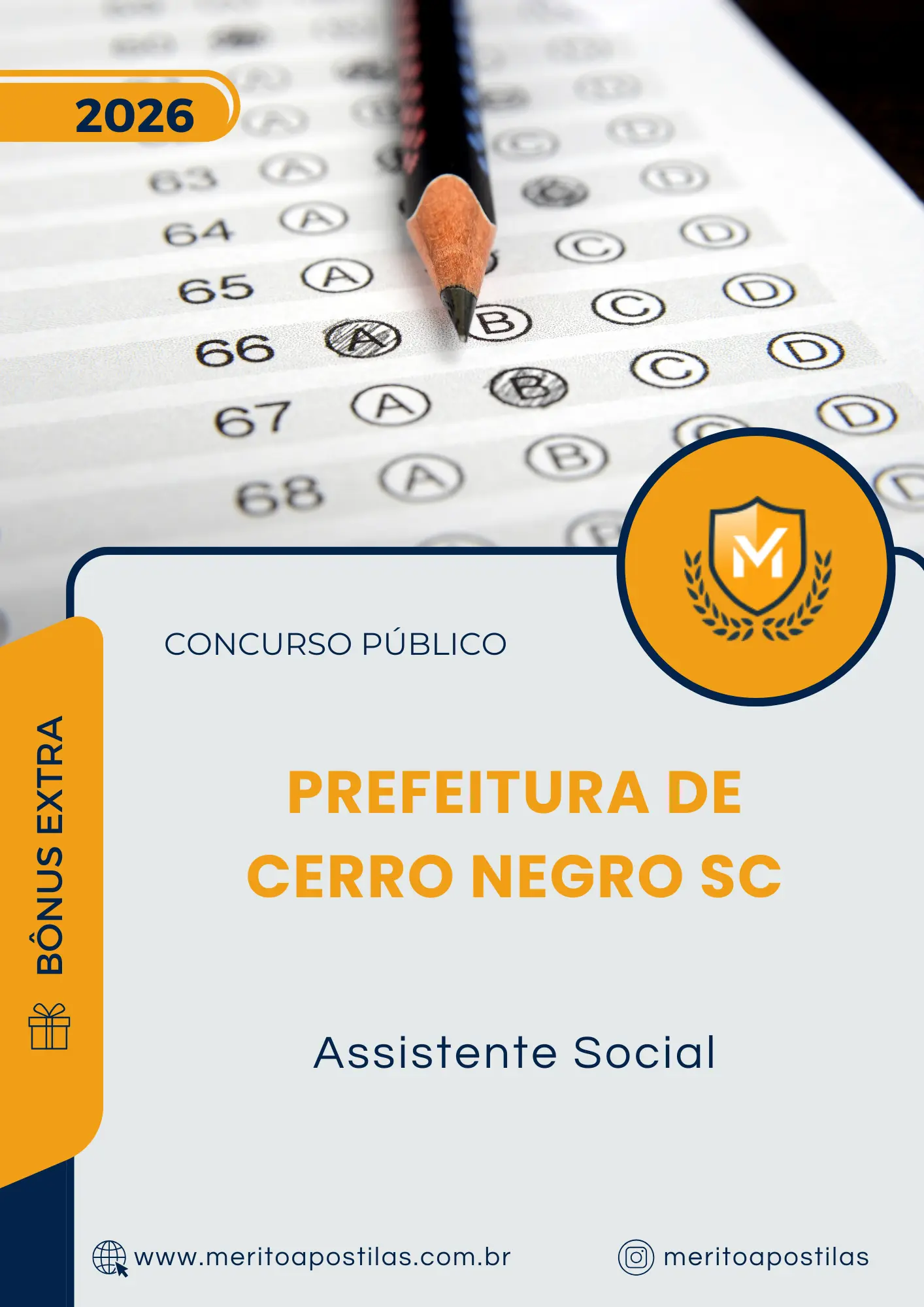 Apostila Assistente Social Prefeitura de Cerro Negro SC 2026