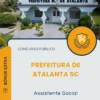 Apostila Assistente Social Prefeitura de Atalanta SC 2026