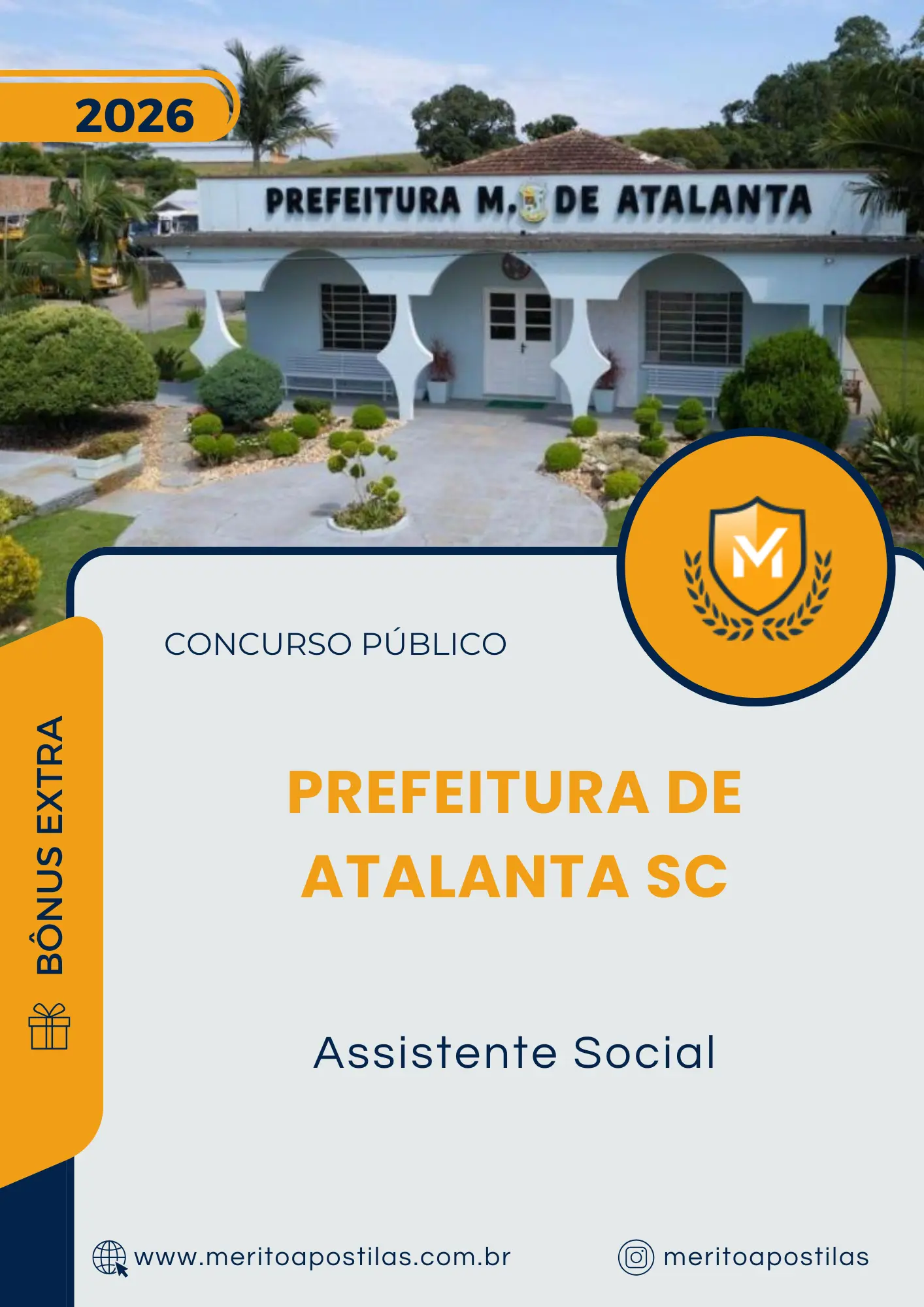Apostila Assistente Social Prefeitura de Atalanta SC 2026