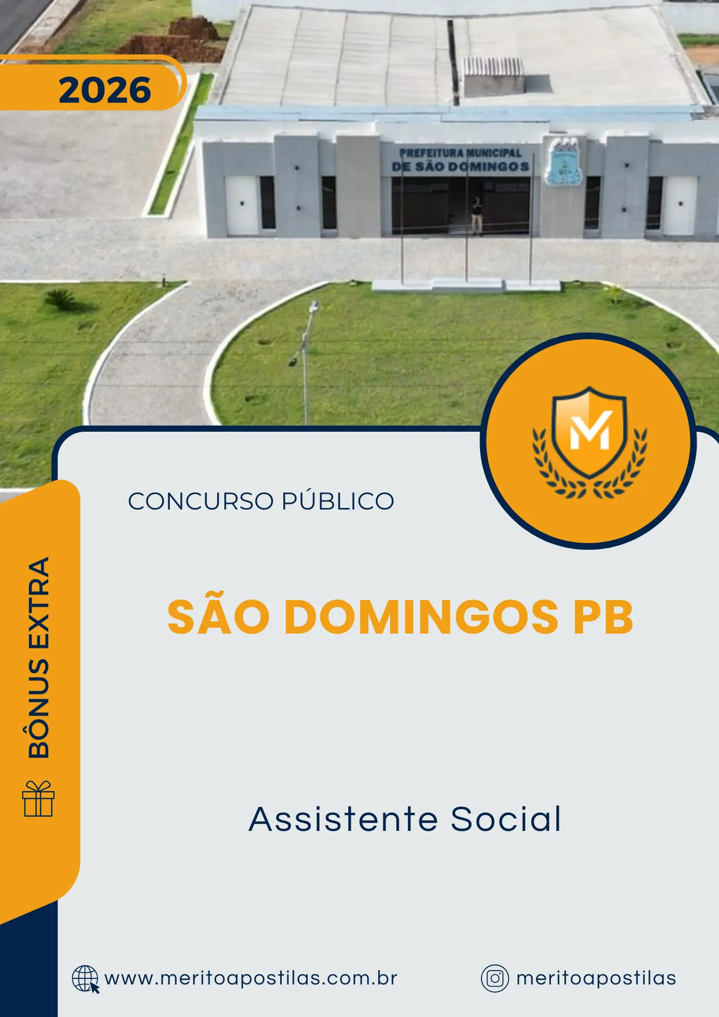 Apostila Assistente Social Prefeitura de São Domingos PB 2026