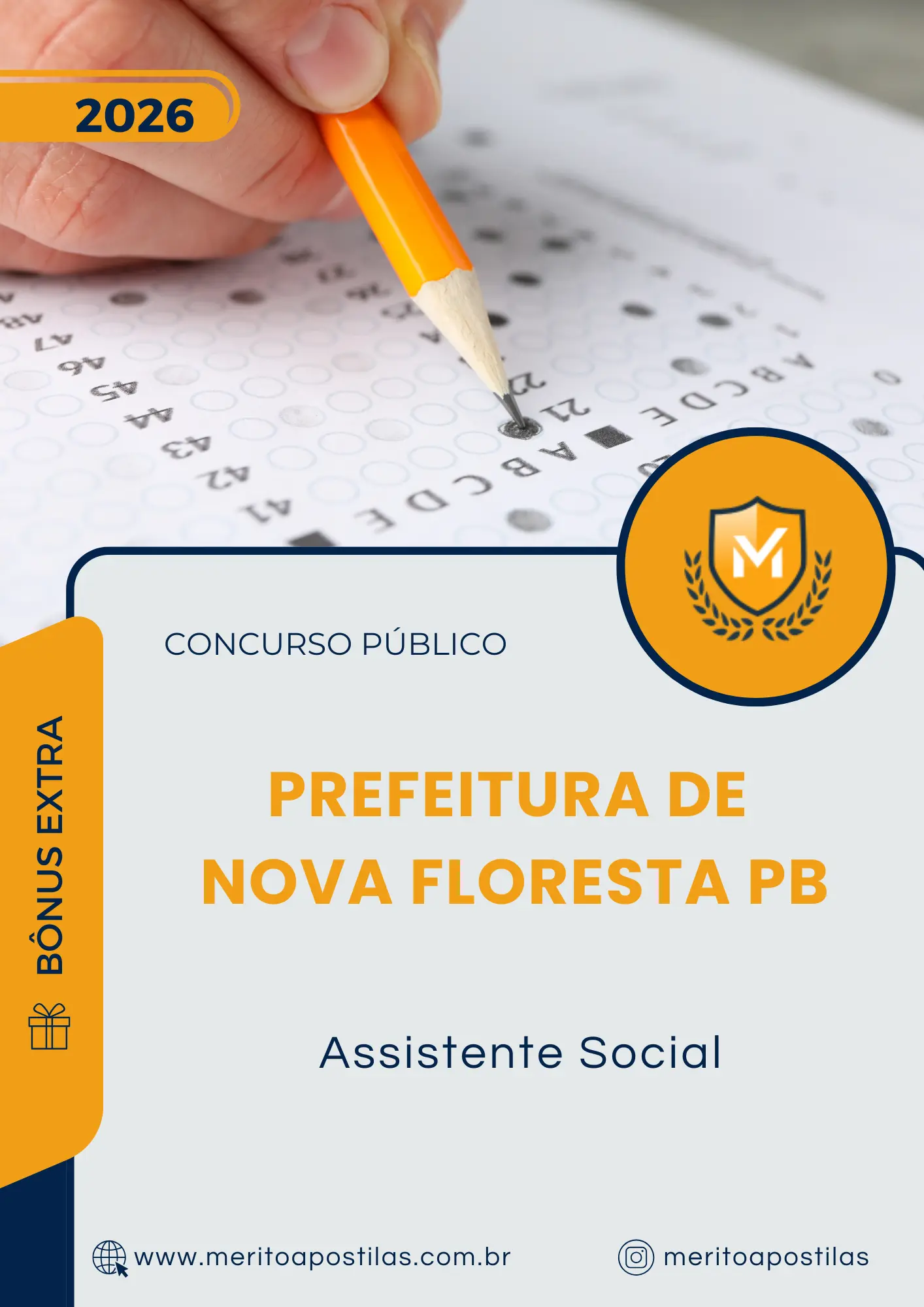 Apostila Assistente Social Prefeitura de Nova Floresta PB 2026