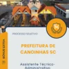 Apostila Assistente Técnico Administrativo Prefeitura de Canoinhas SC 2025